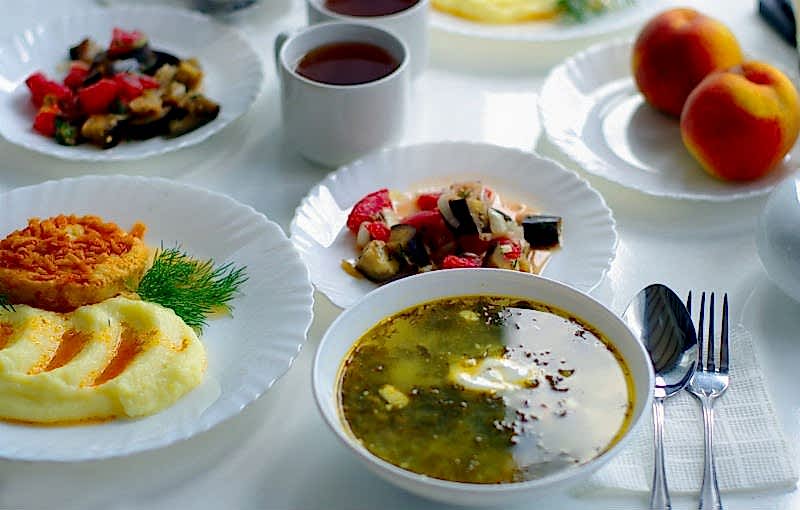 хорошее питание пансионата