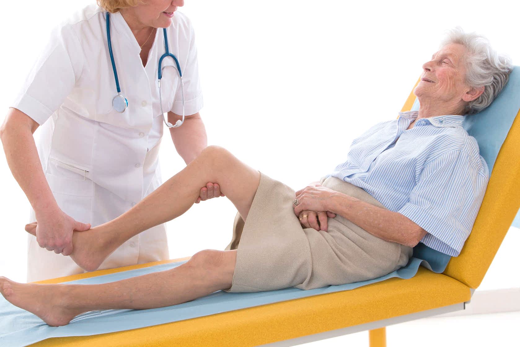 массирование конечностей